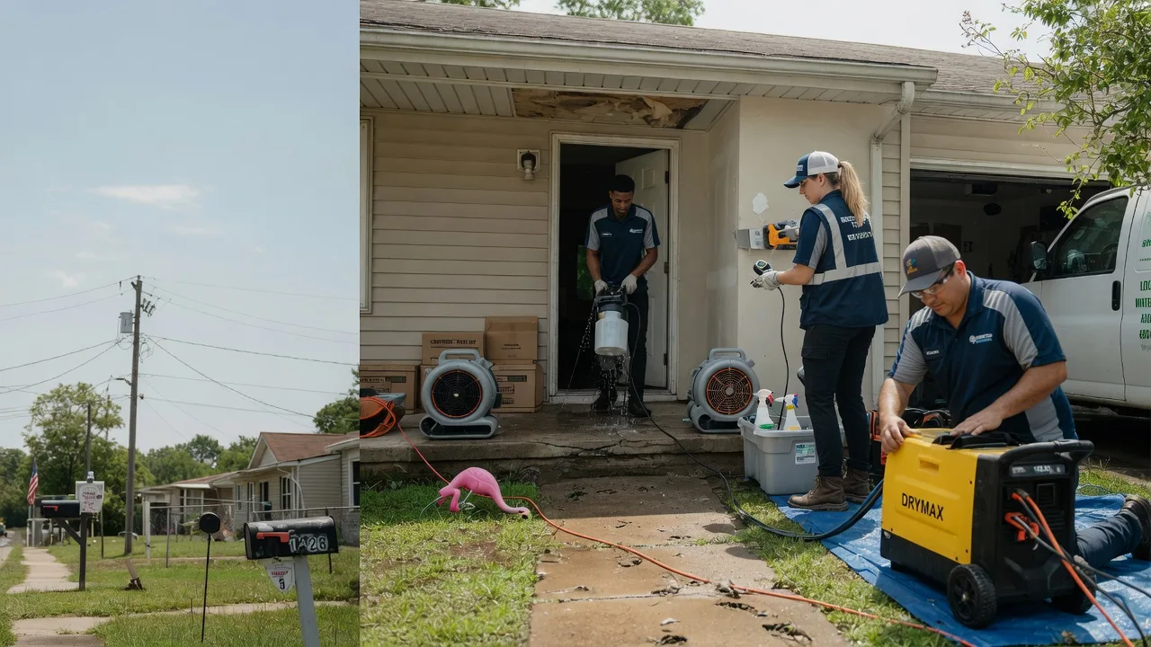 Storm Damage Water Removal in Underwood, IN near me